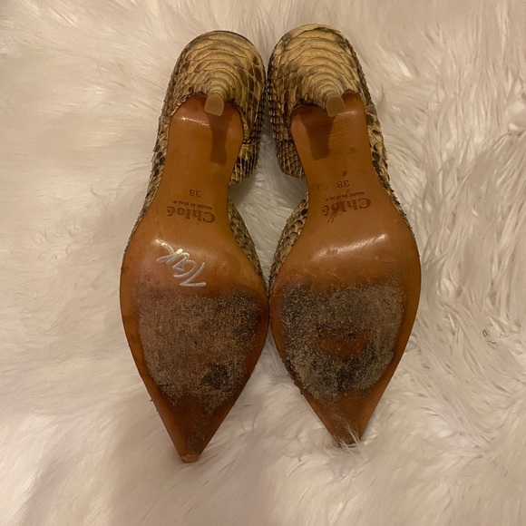 Snakeskin heels - Picture 4 of 4